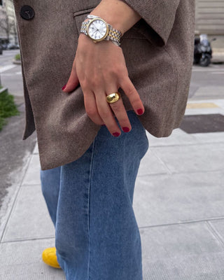 Anillo Daisy Flat