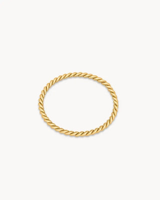 Anillo Trenzado Finura