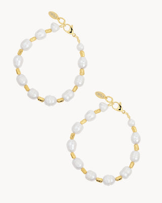 Mix collar charms multiusos Versailles en perlas gigantes