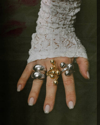 Anillo Selina ajustable Silver