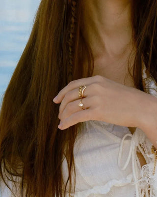 Anillo cadena cubanita Señorita - pialu