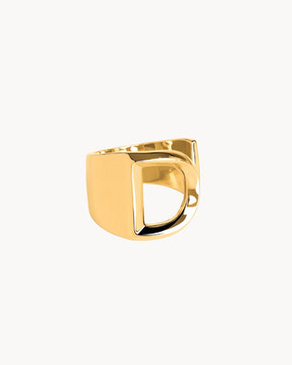 Anillo Worthy Ajustable con tu inicial