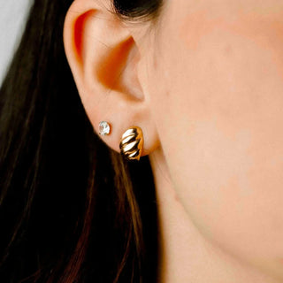 Aretes stud Mila - pialu