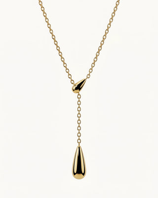 Collar Gota Dorada Ajustable
