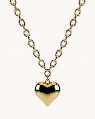 Collar Corazón Puffy
