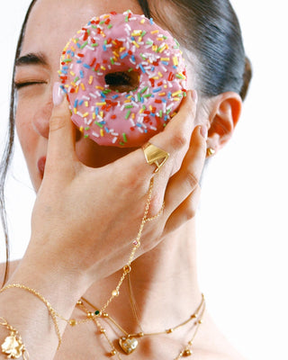 Anillo Worthy Ajustable con tu inicial