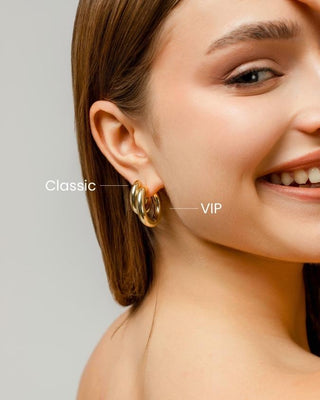 Argollas gruesas VIP