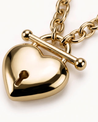 Collar Candado Corazón