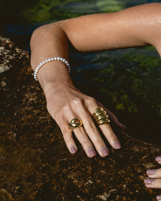 Anillo 4 Martinis plis Silver