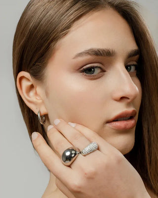 Anillos de plata en tendencia