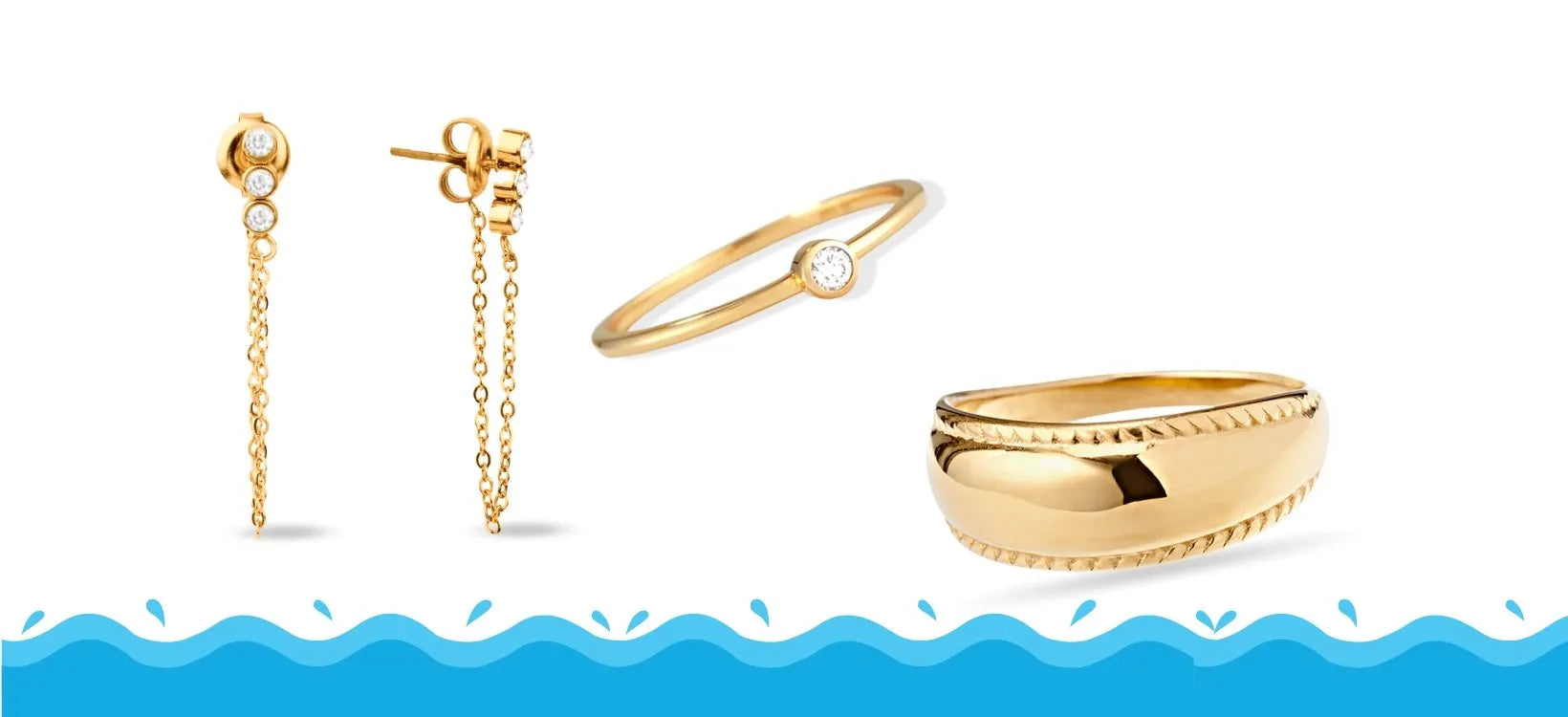 Por qué utilizar joyas waterproof es buena idea? - pialu