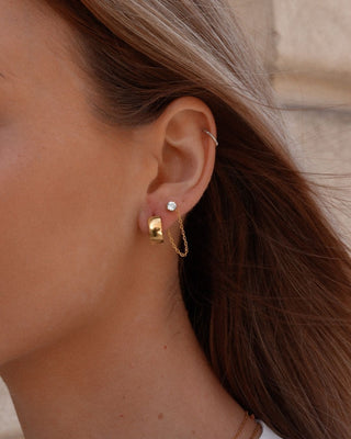 Aretes Melusina Zircón