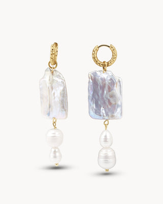 Aretes de perla barroca Dulcinea
