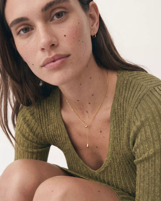 Collar Gota Dorada Ajustable