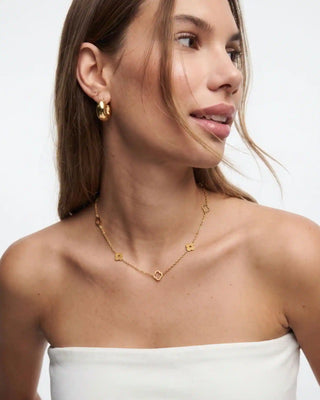 Collar Treboles Dorados