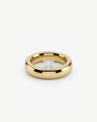 Anillo Solitario Glam