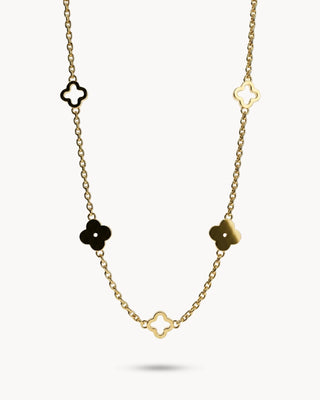 Collar Treboles Dorados