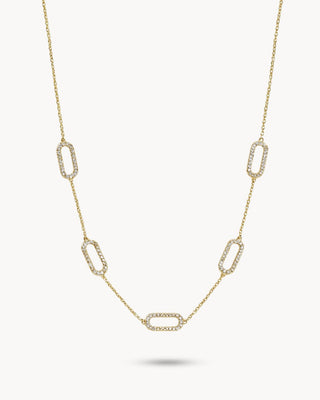 Collar Magnolias de critsal