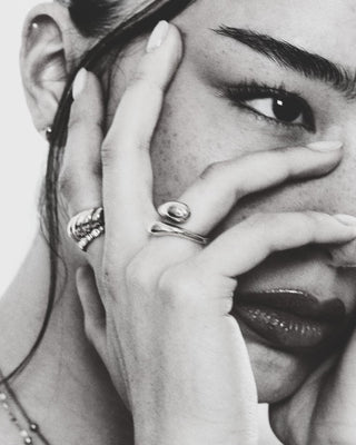 Anillo Florence ajustable Silver