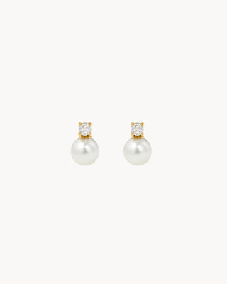 Aretes mini satin de perla