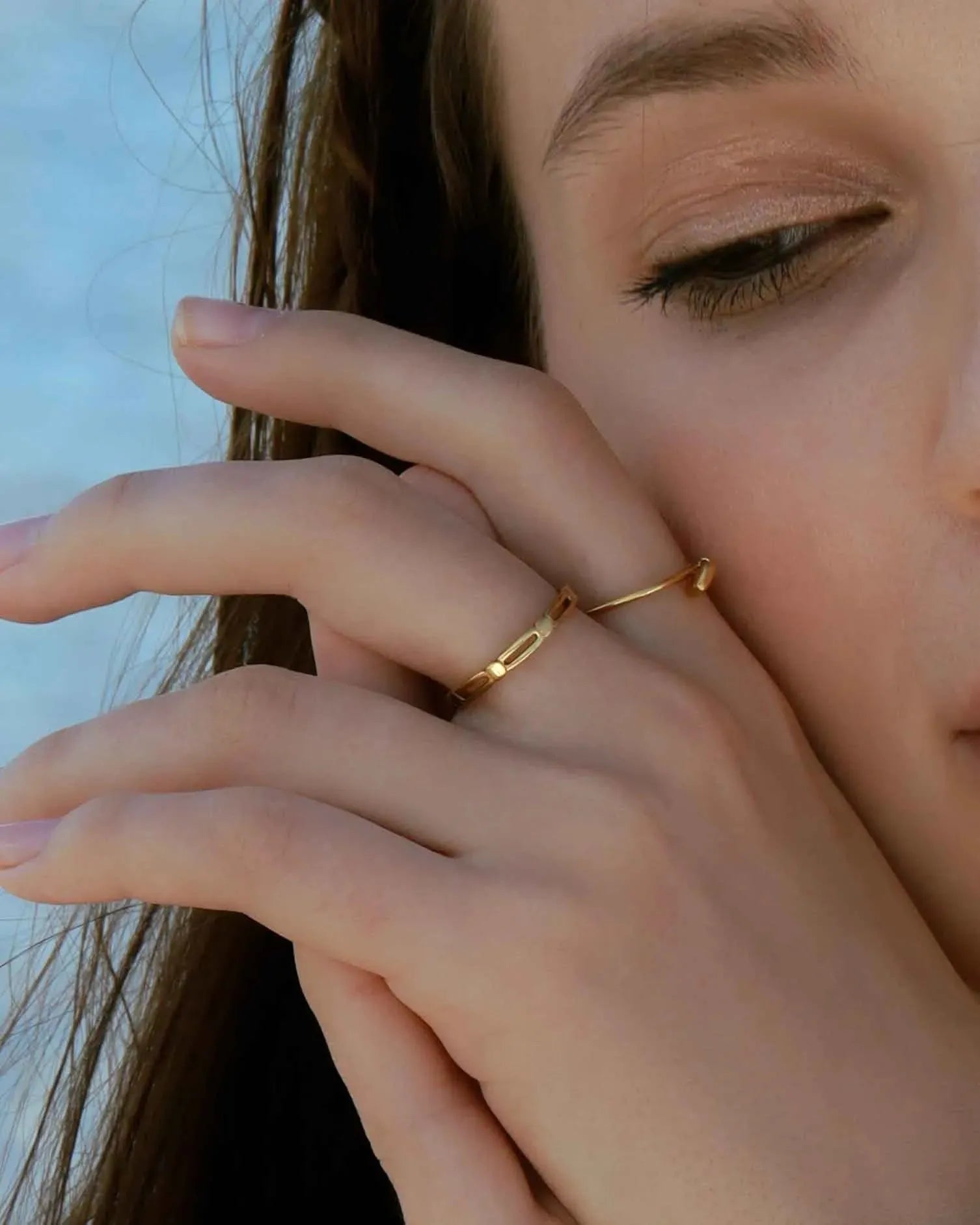 Argollas Emma con perlas naturales