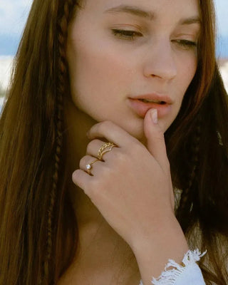 Anillo cadena cubanita Señorita - pialu