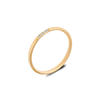 Anillo con Zircones Isla - pialu
