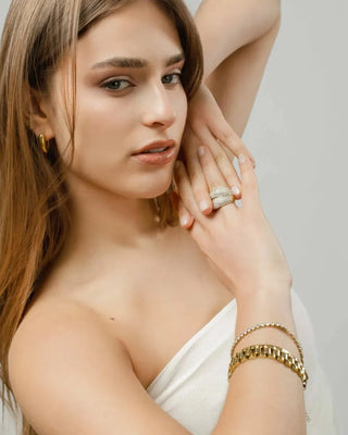 Anillo de diamantes Ginebra - pialu