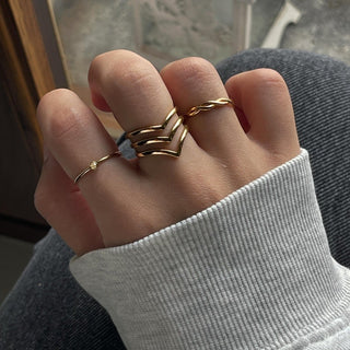 Anillo fino Rope - pialu