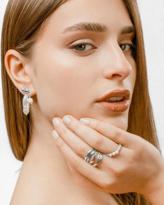 Anillo Jazz ajustable silver