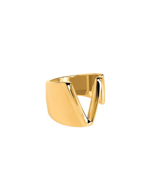 Anillo Worthy Ajustable con tu inicial