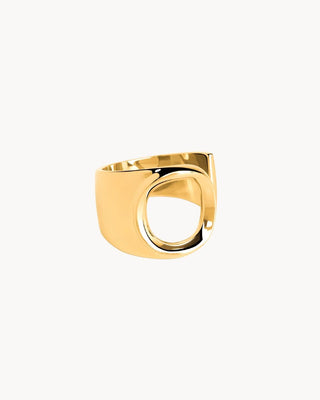 Anillo Worthy Ajustable con tu inicial