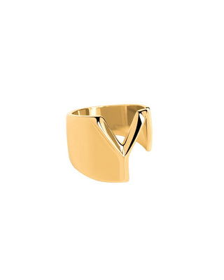 Anillo Worthy Ajustable con tu inicial