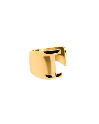 Anillo Worthy Ajustable con tu inicial