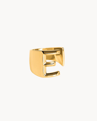 Anillo Worthy Ajustable con tu inicial