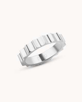 Anillo Run silver