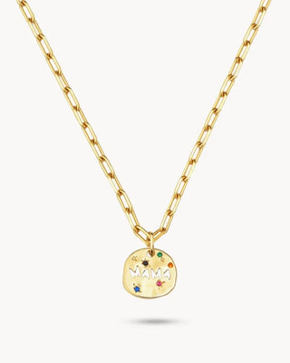 Collar mamá con circones