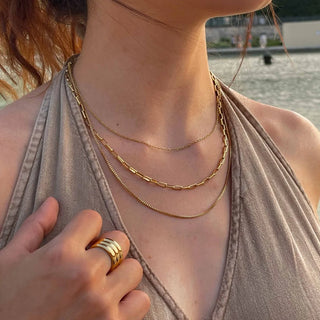 Collar Sidney triple cadena - pialu