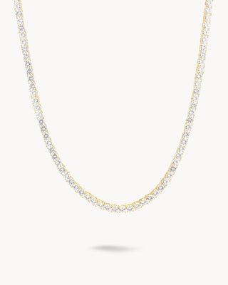 Collar Tennis de cristales regulable