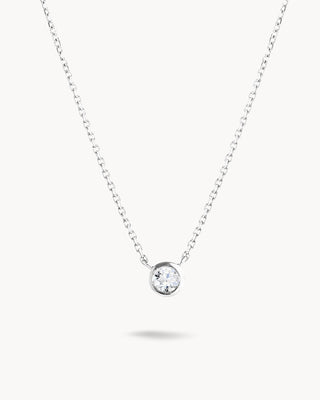 Collar Carobela color plata