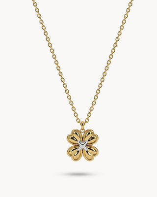 Collar  trébol de 4 hojas