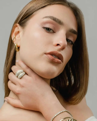 Anillo de diamantes Ginebra - pialu