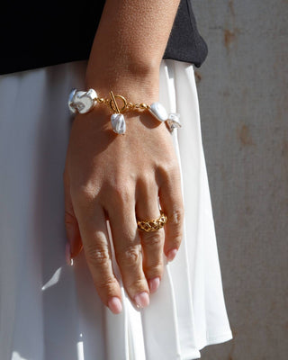 Pulsera de perlas Marisma