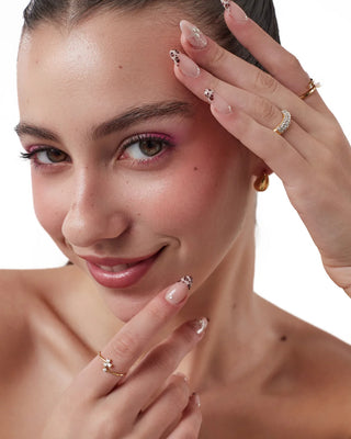 Anillo beso de perla