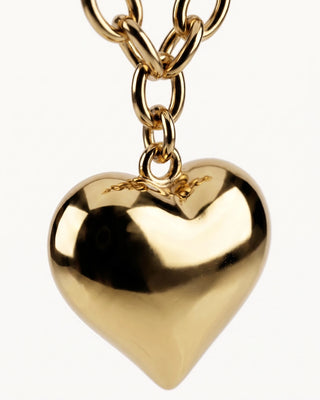 Collar Corazón Puffy