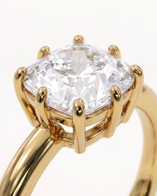Anillo Solitario Oval