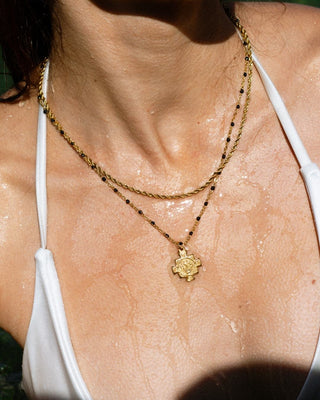 Collar cadena de trenza clásica