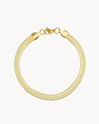 Pulsera cadena de serpiente Matadora