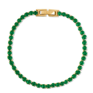 Pulsera Tennis Ivy Esmeralda - pialu