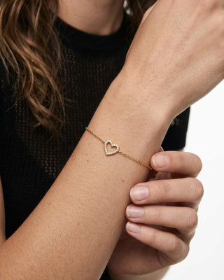 Pulsera corazón mini